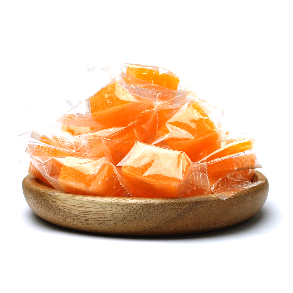 오렌지 젤리 2kg(1kgx2개) 개별포장 까먹는 과일 젤리 디저트 간식